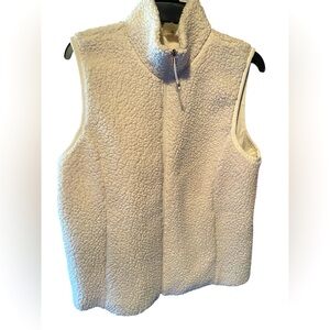 2 Item Deal: Woman's "Calia" Large vest & Woman's Large open lace cardigan.